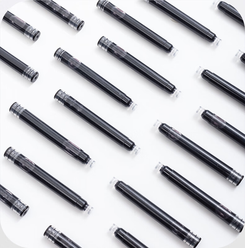 M&G Stationery 0.9ml Black Ink Refill Cartridges for Fountain Pens 50pcs/Box AIC47649 Exam Essential 5