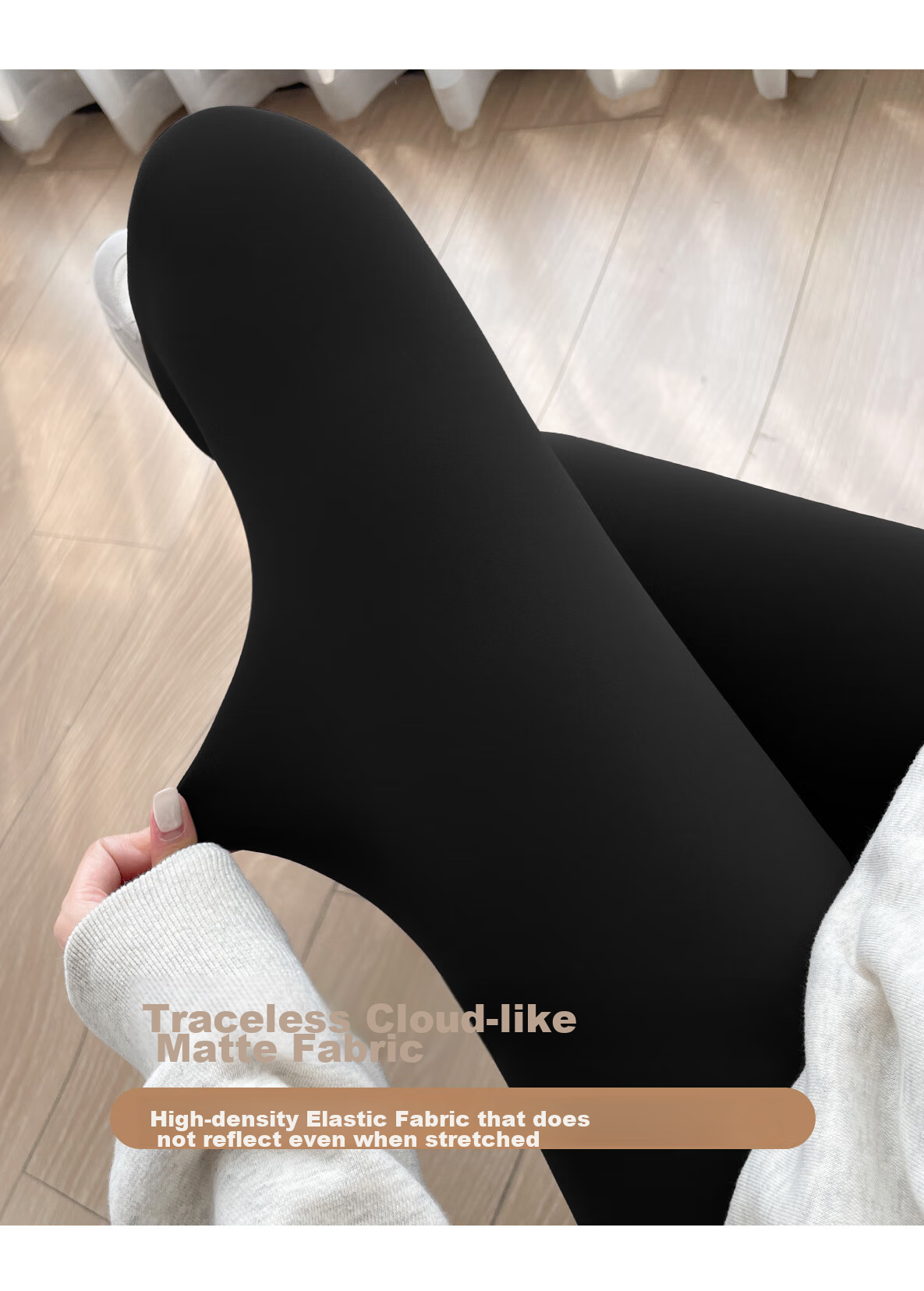 LangSha Women's Spring Thin Leggings Shark Pants Nine-Point Hip-Lifting Tummy Control Fitness Sports Yoga High Elastic Slim Barbie Pants 8