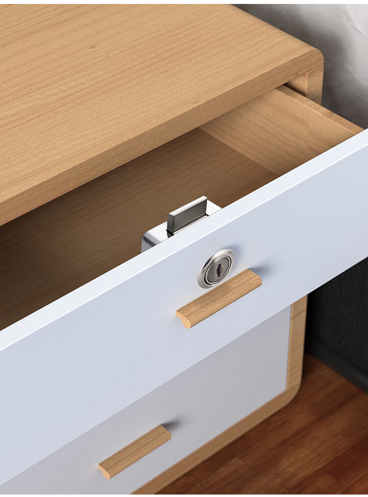 GUTE Drawer Lock, Alloy Flat Head, Office Cabinet Lock, 22mm 3