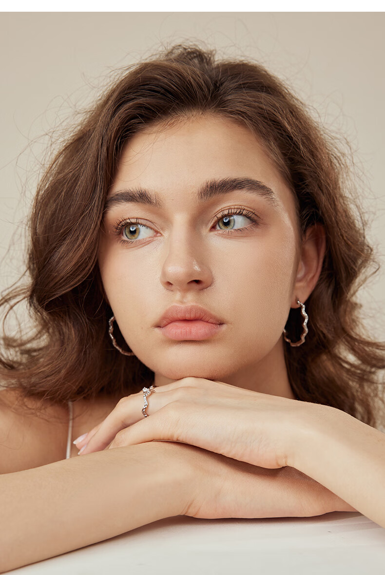 Arsis Flowing Light Series Lianjing Wave Earrings for Women, Fashion Jewelry, 925 Silver Studs, Birthday Gift for Girlfriend 7