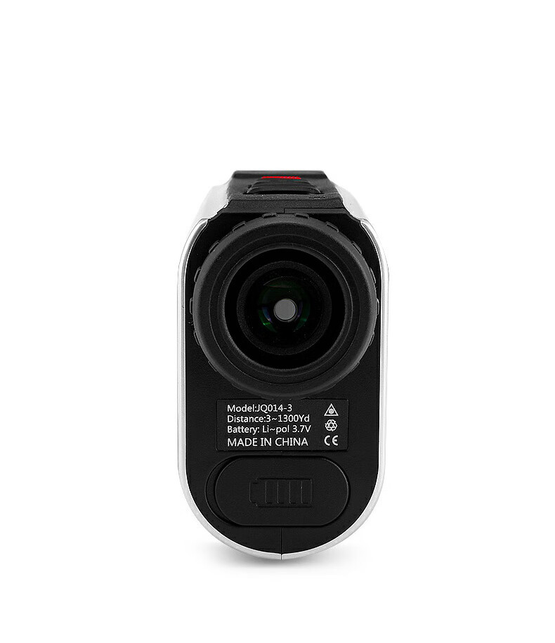 PGM Golf Rangefinder Mini Pocket Edition with Slope Compensation, Flag Lock, Vibration, Magnetic Attachment, Waist Clip Included - Gray Black 8