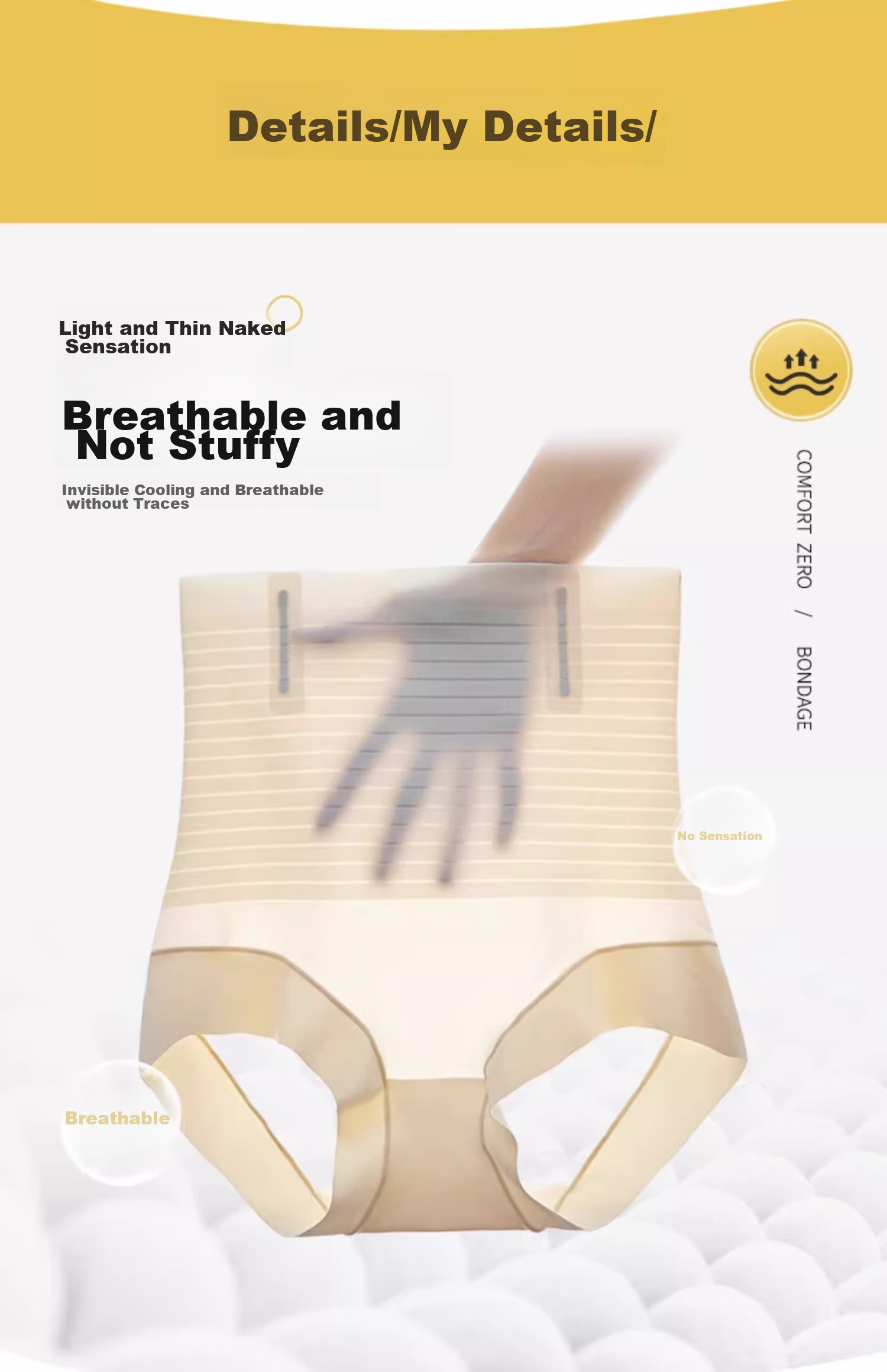 LangSha High-Waisted Tummy Control Panties, 3A Antibacterial Crotch, Postpartum Butt-Lifting Pants, Shaping And Firming Underwear 8