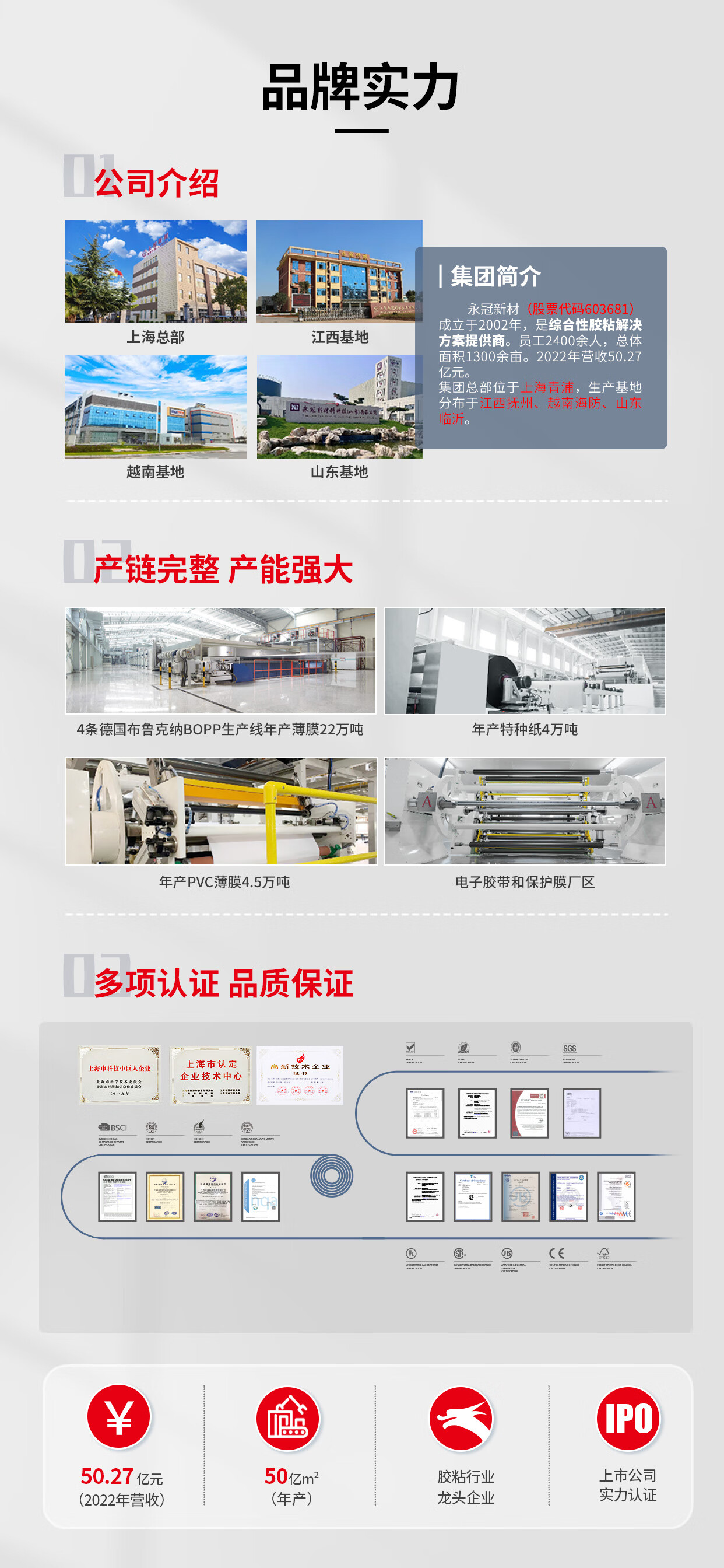 Yongguan Transparent Tape, Sealing Tape for Packaging Express Delivery, Wide Adhesive Tape for Goods, Factory Warehouse Moving, 42mm*100y (91.4m)*50um*6 Rolls/bucket, Complies with EU PPWR 1