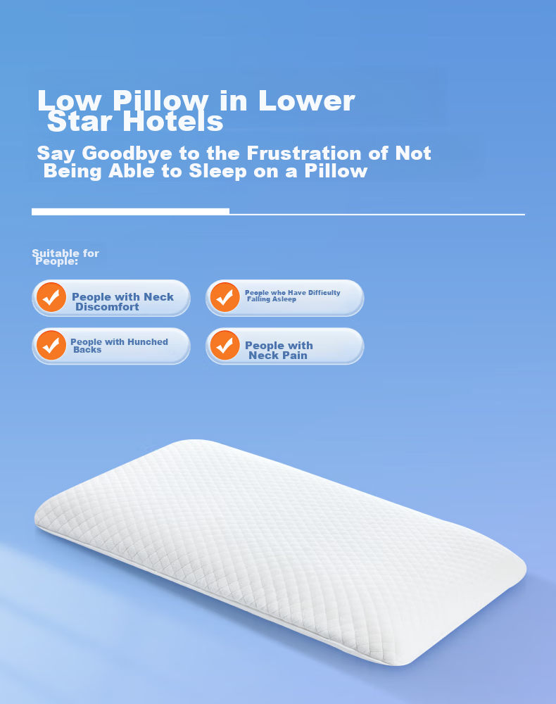 Aeromax Pillow, Thickened And Heightened, Specially Designed for Chubby People, Multifunctional, Detachable, Dual-Use High And Low Hotel Pillow, Memory Foam Neck Support 7