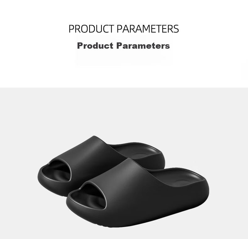 Jiayi Slippers for Men And Women, Summer Home Shoes, Thick-Soled Soft Elastic Sandals, Indoor Bathroom Slippers, Chocolate Color, Size 42-43, JY2366 14
