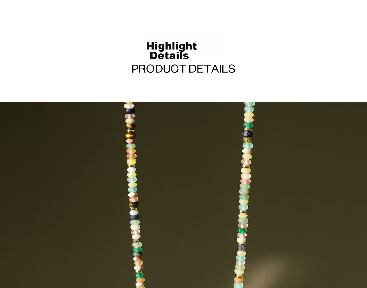 Arsis [Celebrity Style] Secret Garden Rainbow Guardian Beaded Necklace, Fashionable Women's Necklace, Birthday Gift for Girlfriend 3