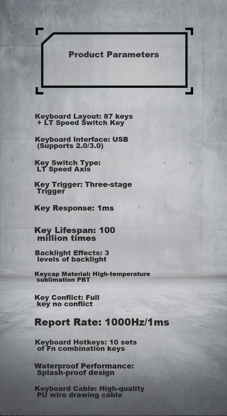 A4TECH T87 88-Key Mechanical Keyboard Wired Gaming Keyboard E-Sports Mechanical Keyboard Dedicated Optical Switches Keyboard Blood Hand Phantom Optical Switches Blood Red Wired 18