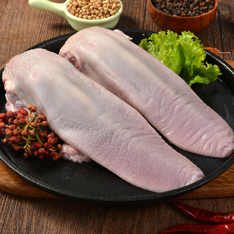 金锣猪舌2斤国产冷冻去舌根猪舌头猪肉生鲜猪舌熟食原料