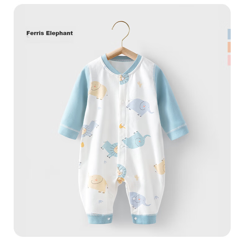 Beitaisi Baby Clothes Spring And Autumn Long-Sleeve Onesie, Pure Cotton Newborn Romper, Boys And Girls Infant Early Spring Pajamas 22