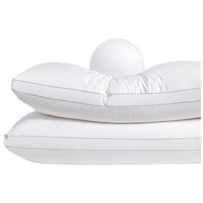 Grace Pure Cotton Pillow, Adult Neck Support Pillow, Sleeping Special Pillow for Home And Dormitory Use, Low Pillow