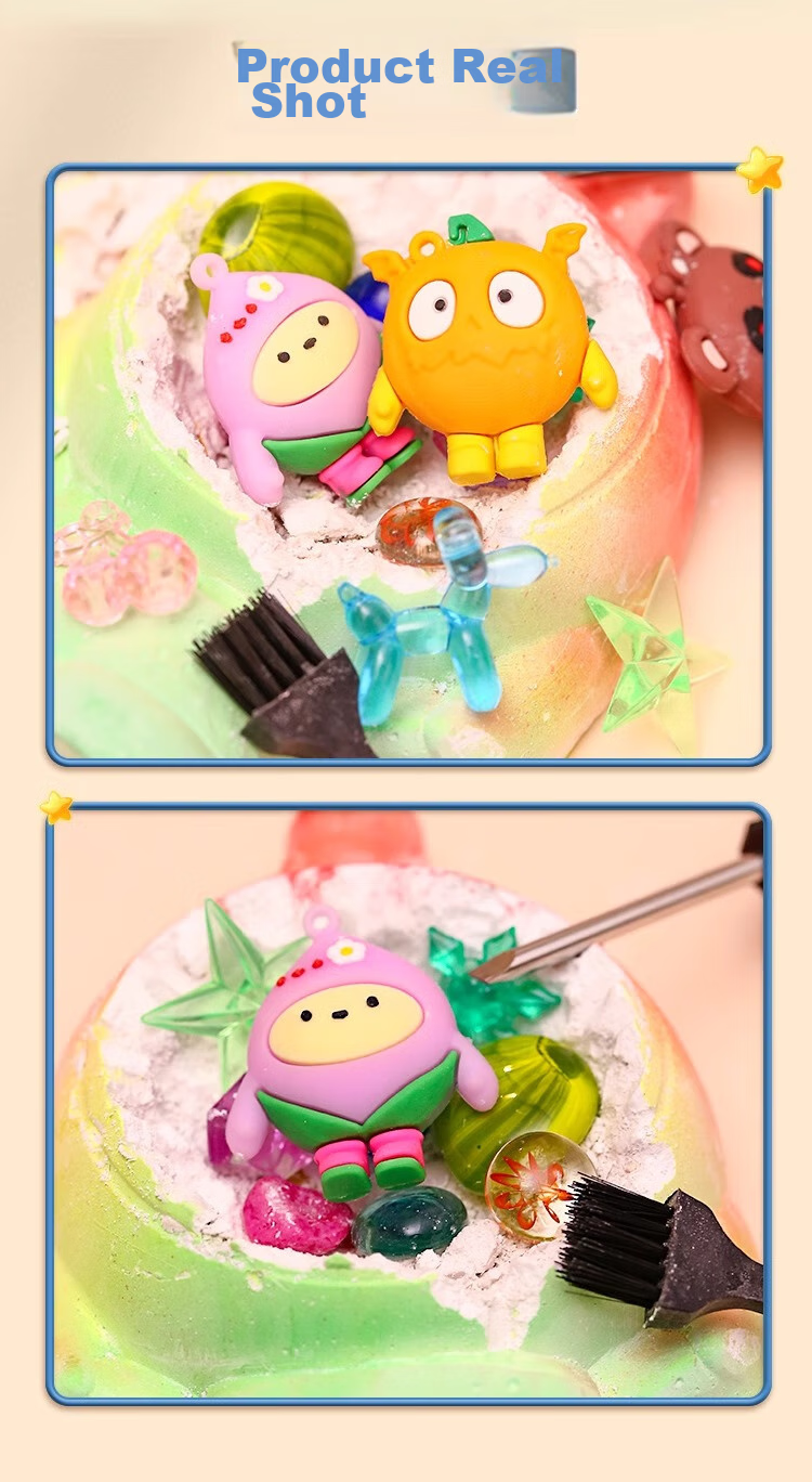 Shangmeibeibei Archaeological Excavation Toys Surprise Blind Box Egg Party Children's DIY Handmade Gifts for Boys And Girls Aged 3-6 Birthday Present 11