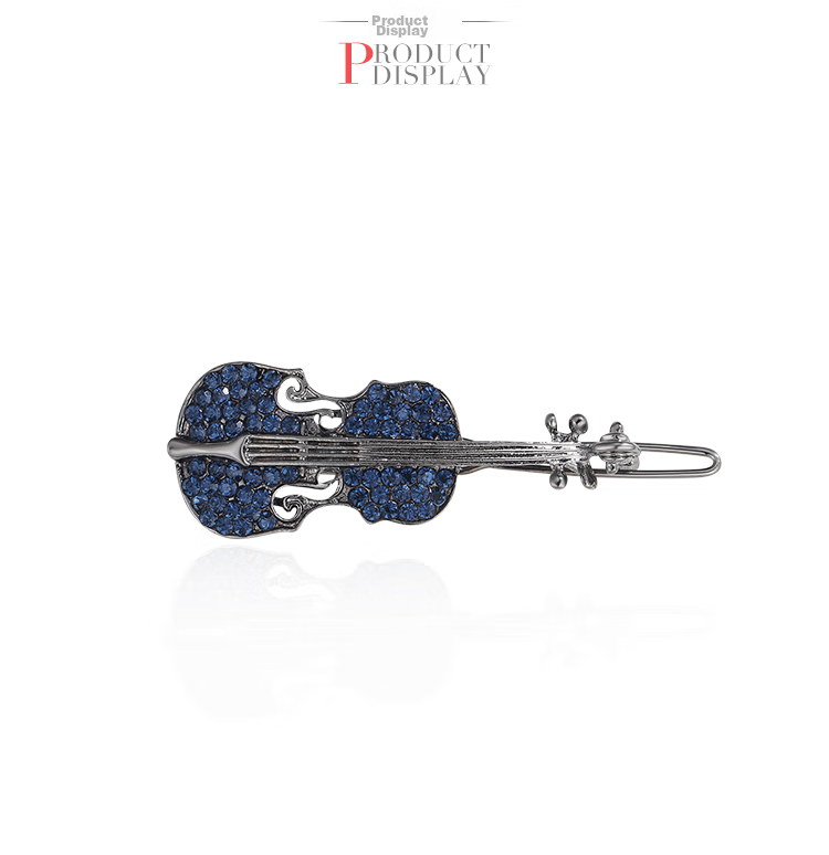 CHIMERA Violin Hair Clip, Stylish Korean Version Bangs Clip, Side Clip, Barrette for Girls, Birthday Gift 9