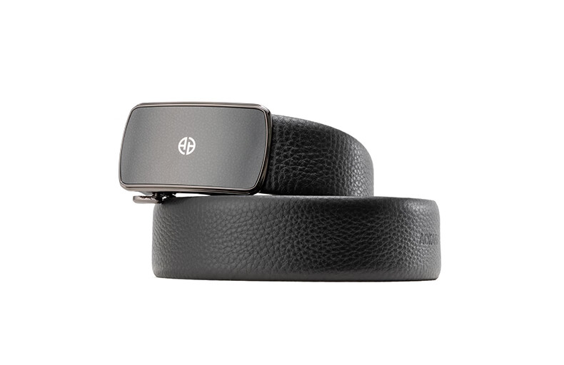 Aokang Men's Automatic Buckle Belt, Top-Grain Leather, Business Casual Pants Belt, Birthday Gift for Husband 11