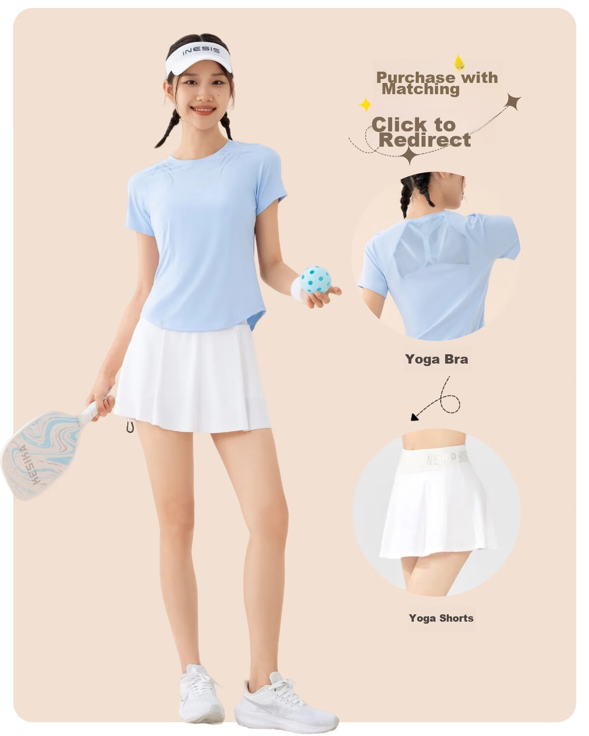 361° Sports Fitness Yoga Top for Women, Spring And Summer Running Pilates Workout Short-Sleeve T-Shirt, High-Quality Quick-Dry Yoga Wear 3