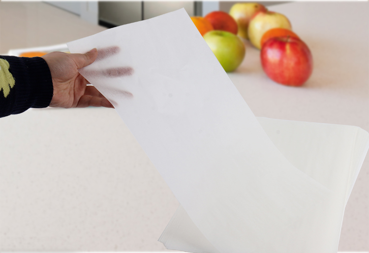 BJ Silicone Paper Oil-Absorbing Paper, 42*24cm, Oven Baking Air Fryer Liner, Baking Paper, White, 100 Sheets 10