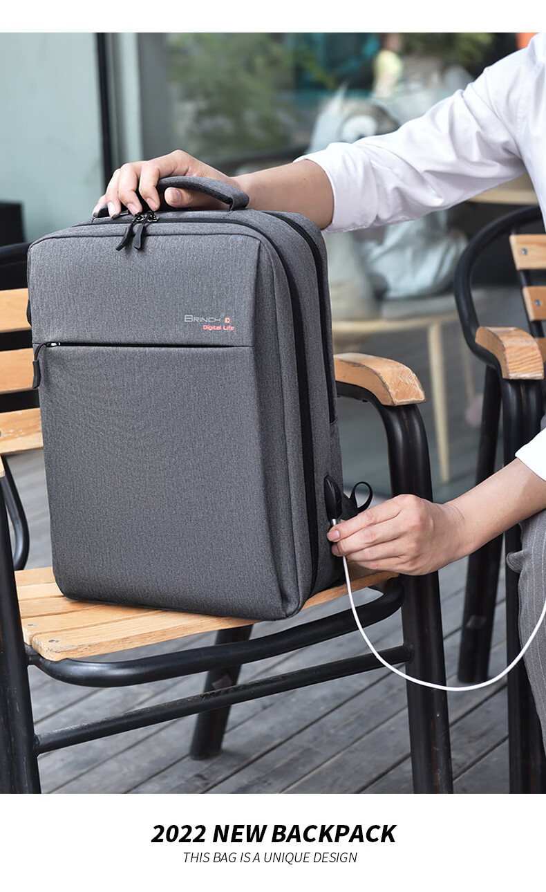 BRINCH 17/17.3 Inch Laptop Backpack Business Travel Large Capacity Shockproof for Apple Huawei Notebooks 17