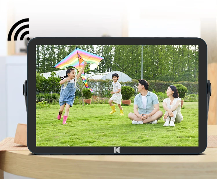 KODAK Kodak 109 digital photo frame 10.1-inch high-definition electronic photo album rechargeable touch-screen smart cloud photo frame photo video player advanced gray KODAK Kodak 109 digital photo frame 10.1-inch high-definition electronic photo album rechargeable touch-screen smart cloud photo frame photo video player advanced gray