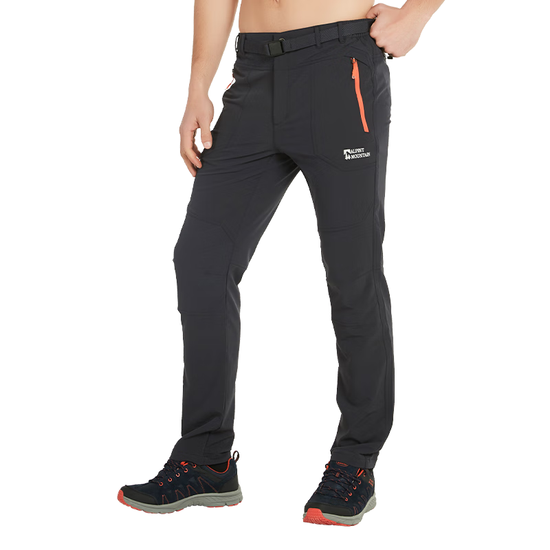 ALPINT MOUNTAIN Professional Hiking Pants for Men, Climbing Pants, American-Style Functional Tactical Pants, Windproof Outdoor Trousers