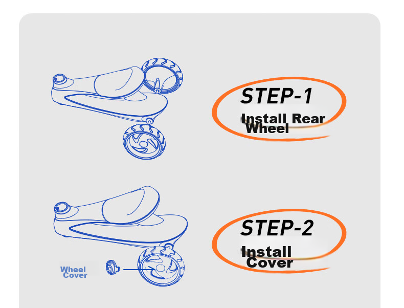 Auby Children's Tricycle Baby Tricycle Pedal Bike 1-3-6 Years Old Multi-Use Push Car 5-in-1 Birthday Heavy-Duty Safety 20