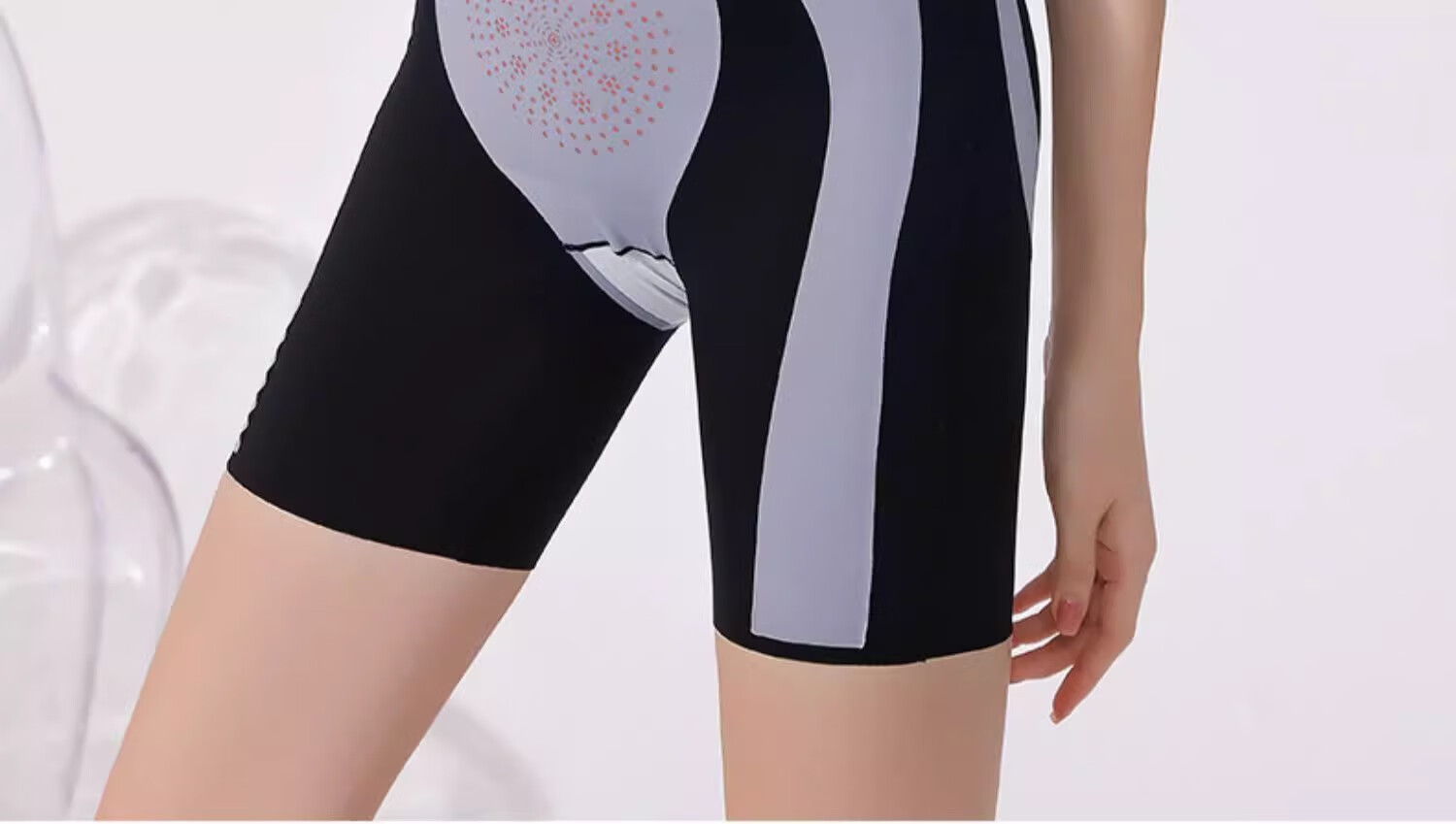 Caramella Tummy Control Shaping Suspender Shorts, Butt-Lifting Waist-Cinching Seamless High-Waist Slimming Body-Shaping Underwear for Women, Black S 21