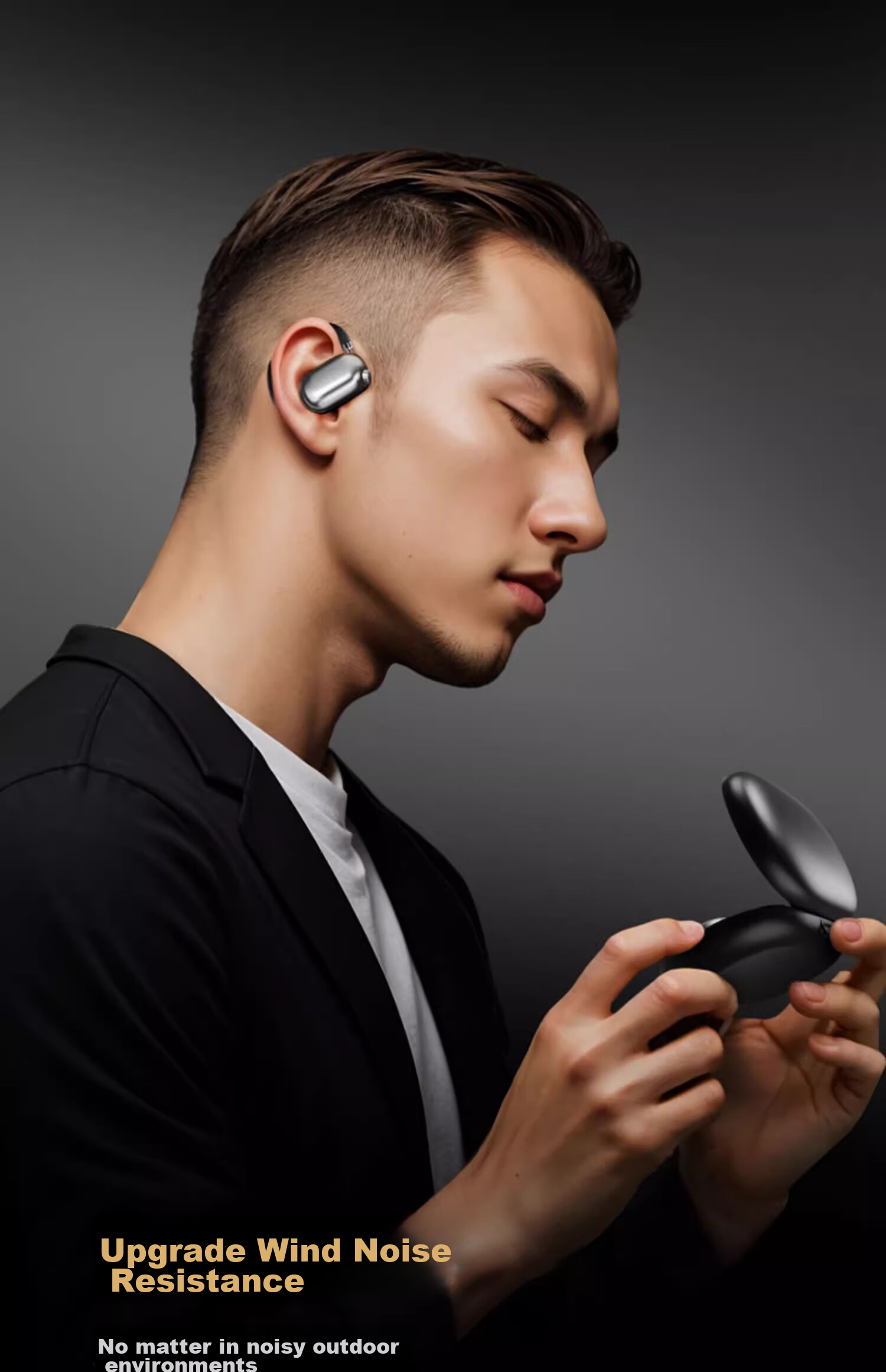 ALittleFlower [Berlin Voice - Latest Model 2026] Bluetooth Earphones, Over-Ear Style, Ultra-Long Battery Life, Wireless In-Ear Design, for Sports And Running, Comfortable to Wear, Noise-Cancelling, High Sound Quality, Painless for Long-Term Use 17