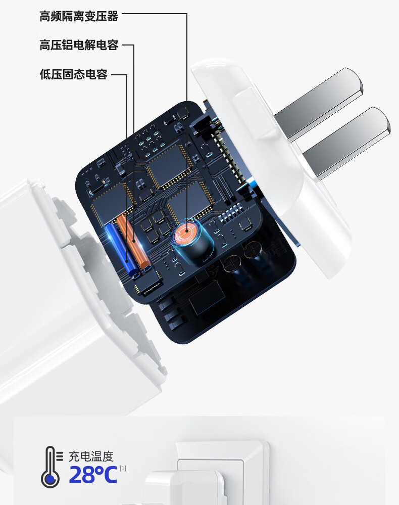 OKSJ, Suitable for Apple 15 Charger Charging Cable, 20W Fast Charging Set, Type-C Gallium Nitride IPhone 18 Pro Max/Plus, 20W Fast Charging Head + 1m + 2m Braided Cable 11