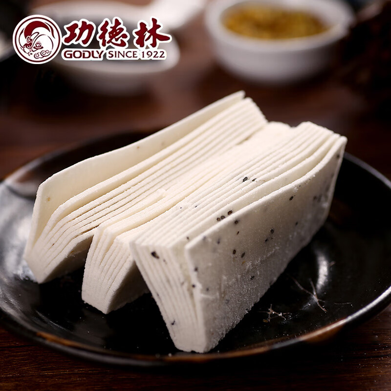 功德林云片糕素食传统糕点心步步糕小吃零食中华老字号上海下午茶200g