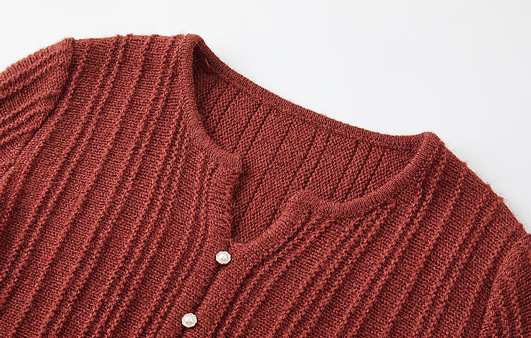 Dme [Mijingqingshu] Spring And Autumn Simple Style Sweater with Wool, Commuter Pullover Round Neck, Concealing Comfortable Knit Top for Wome 19