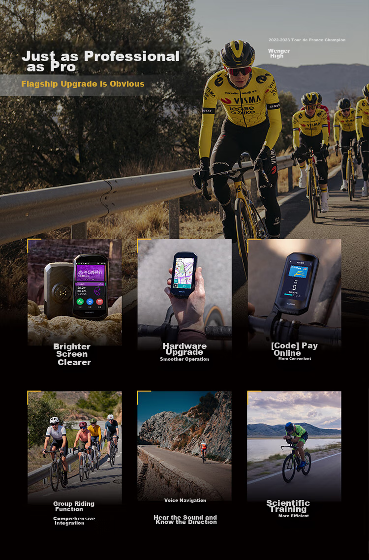 GARMIN Edge1050 Road And Mountain Bike Computer with Map, Voice Navigation, Payment, Group Riding, GPS Outdoor Cycling Training 2