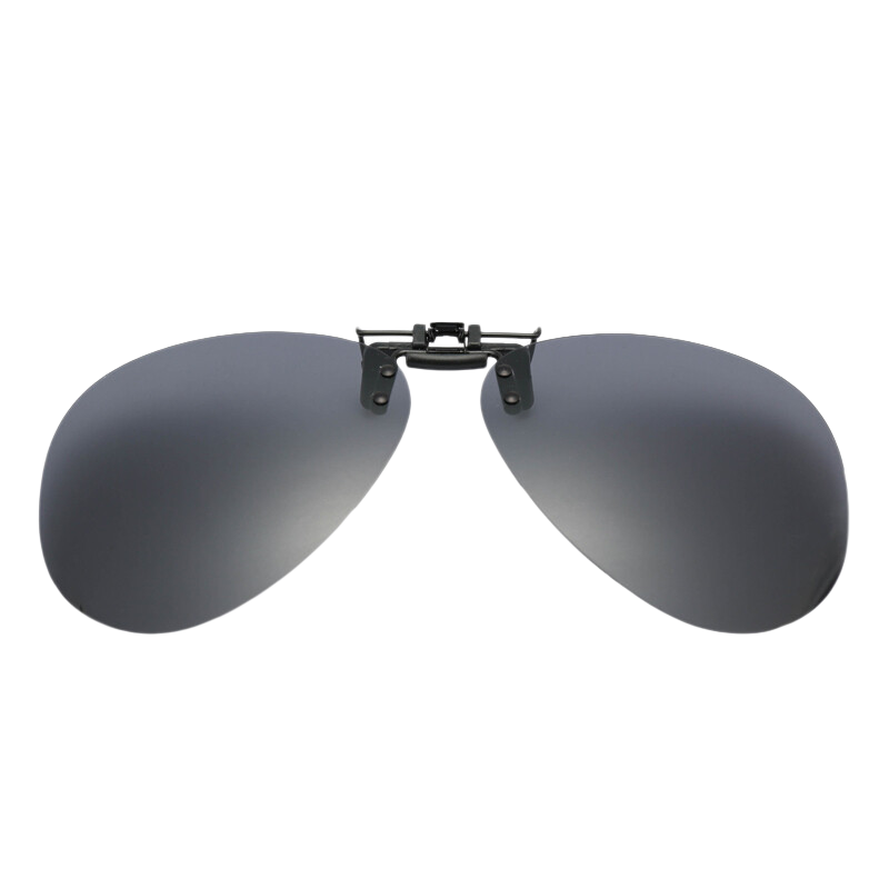 HELEN KELLER Polarized Clip-On Sunglasses for Myopia, Unisex Driving Sun Protection Glasses HP805