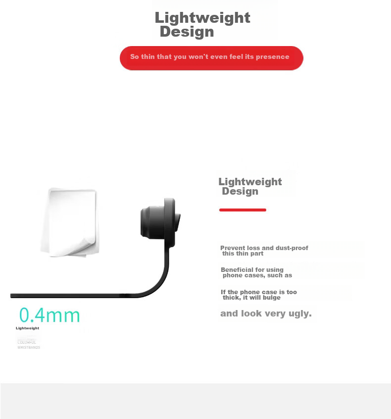Dipuer Android Phone Charging Port Dust Plug, Type-C Compatible with Xiaomi/Huawei/OPPO/Vivo And Other Android Devices, Black, Pack of 2 8