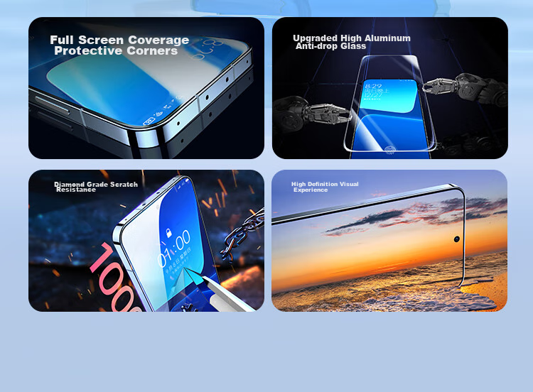 UGREEN Tempered Glass Screen Protector for Xiaomi 13, Full Coverage No Black Border, Ultra-Thin HD Clear, Shatterproof Anti-Fingerprint Anti-Sweat Smooth Touch Screen Protector 3