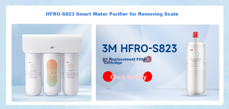 3M Water Purifier, Household Drinking Water Machine, Direct RO Reverse Osmosis Under-Sink Filter, 700G Large Flow Rate 1.84L/min, Home Pure Water Machine, Pengpai 2.0 Series HFRO-S725 6