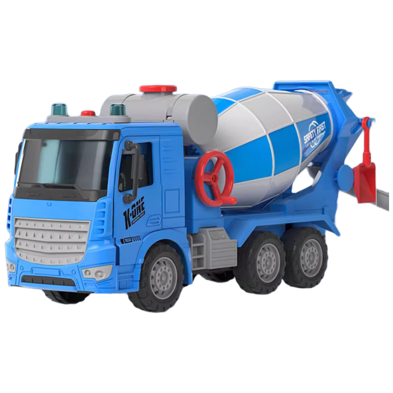 Mabaozibao Cement Mixer Toy, Extra Large Size, Can Pour Concrete, Construction Truck, for Children Aged 3-6 Boys