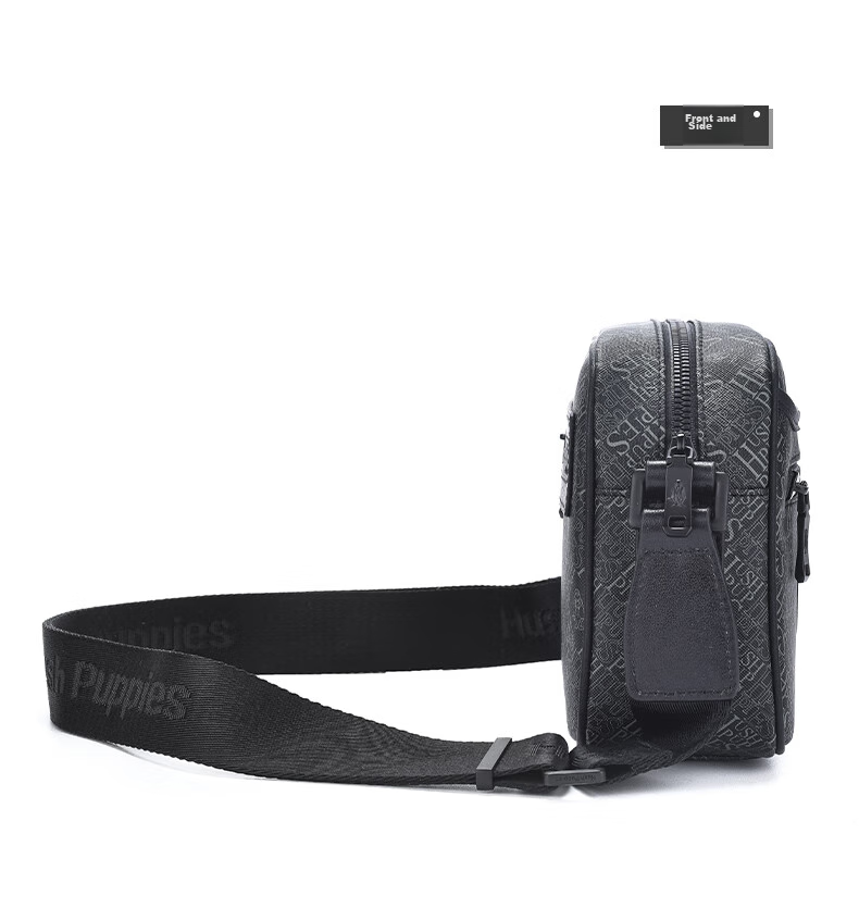Hush Puppies Shoulder Bag for Men, Printed Simple Casual Crossbody Bag, Large Capacity PVC Shoulder And Crossbody Bag, Checkers Series 19