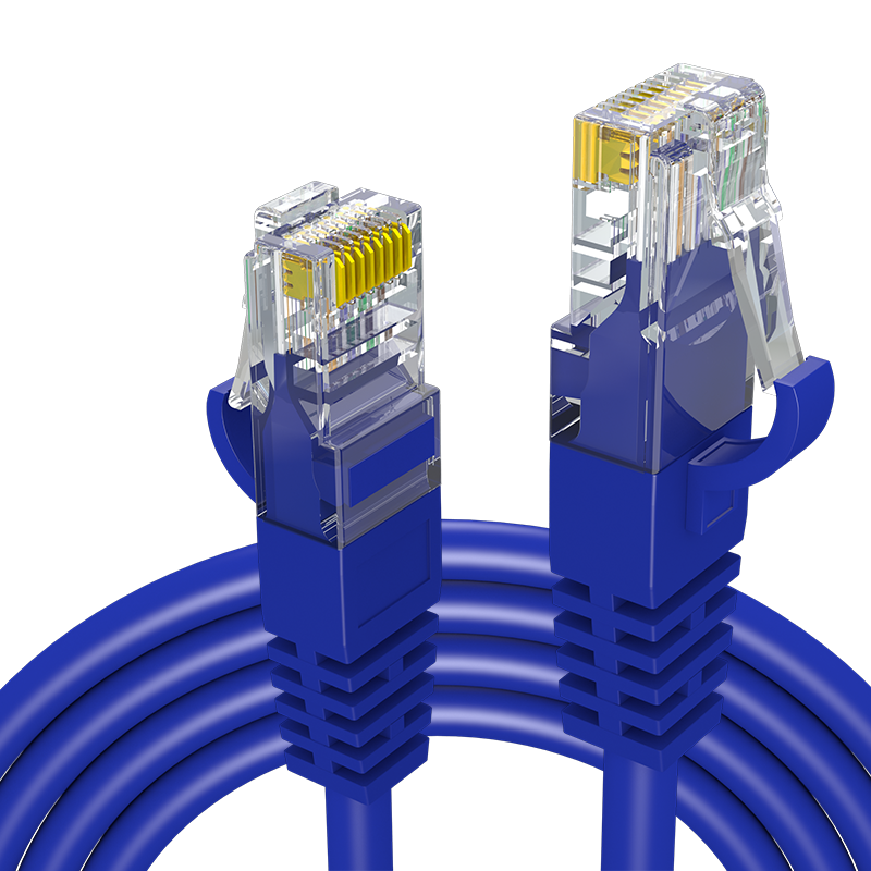 MAXCENT CAT6 Gigabit Unshielded Twisted Pair Ethernet Cable, Broadband Connection Wire for Engineering And Home Installation, Finished Network Patch Cord, 2 Meters MC6-2F