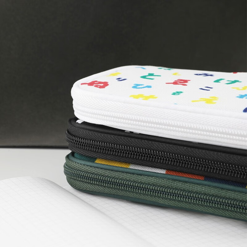 KOKUYO SOUSOU Collaboration Pancase Stationery Pencil Case Large Capacity Pencil Storage Box Japanese Kana, 1 Piece, WSG-PC1X132