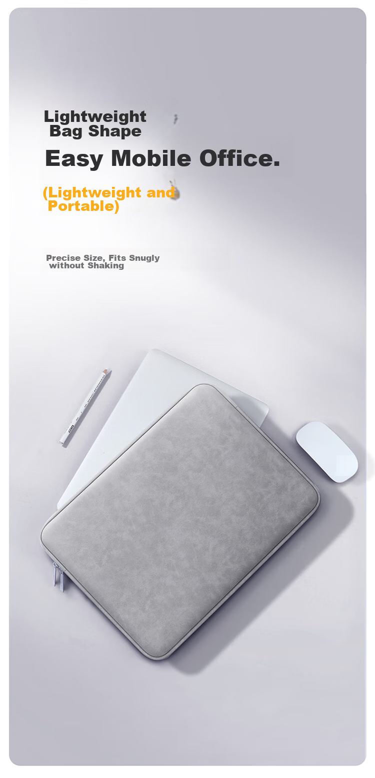 Biyoumei Laptop Sleeve, Tablet Case, Compatible with 14-Inch Apple, Huawei, Lenovo 4