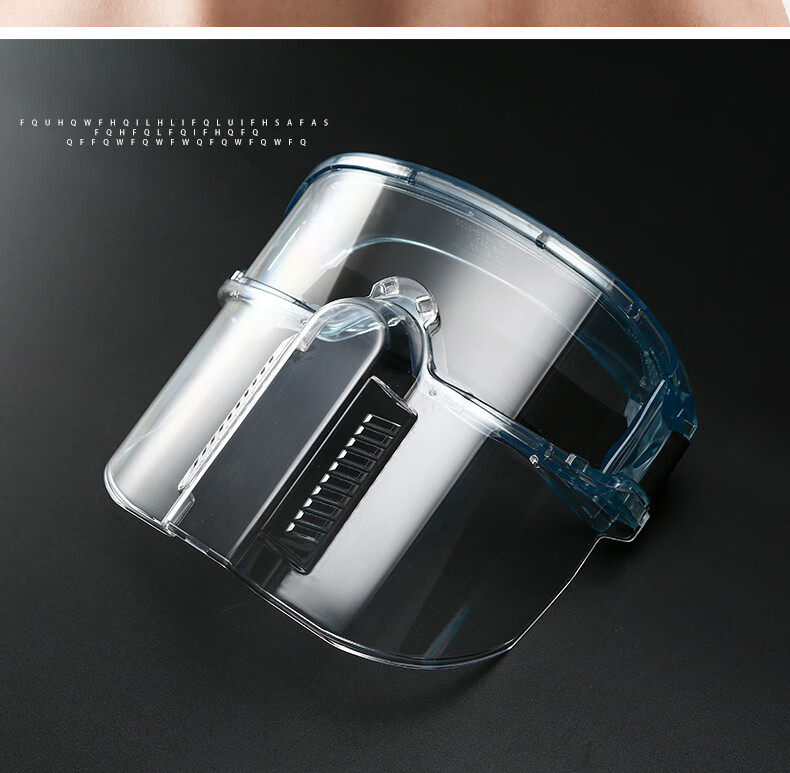 Shanduoao Detachable Goggles DH431 Splash and Impact Resistant Protective Face Shield with Goggles 13