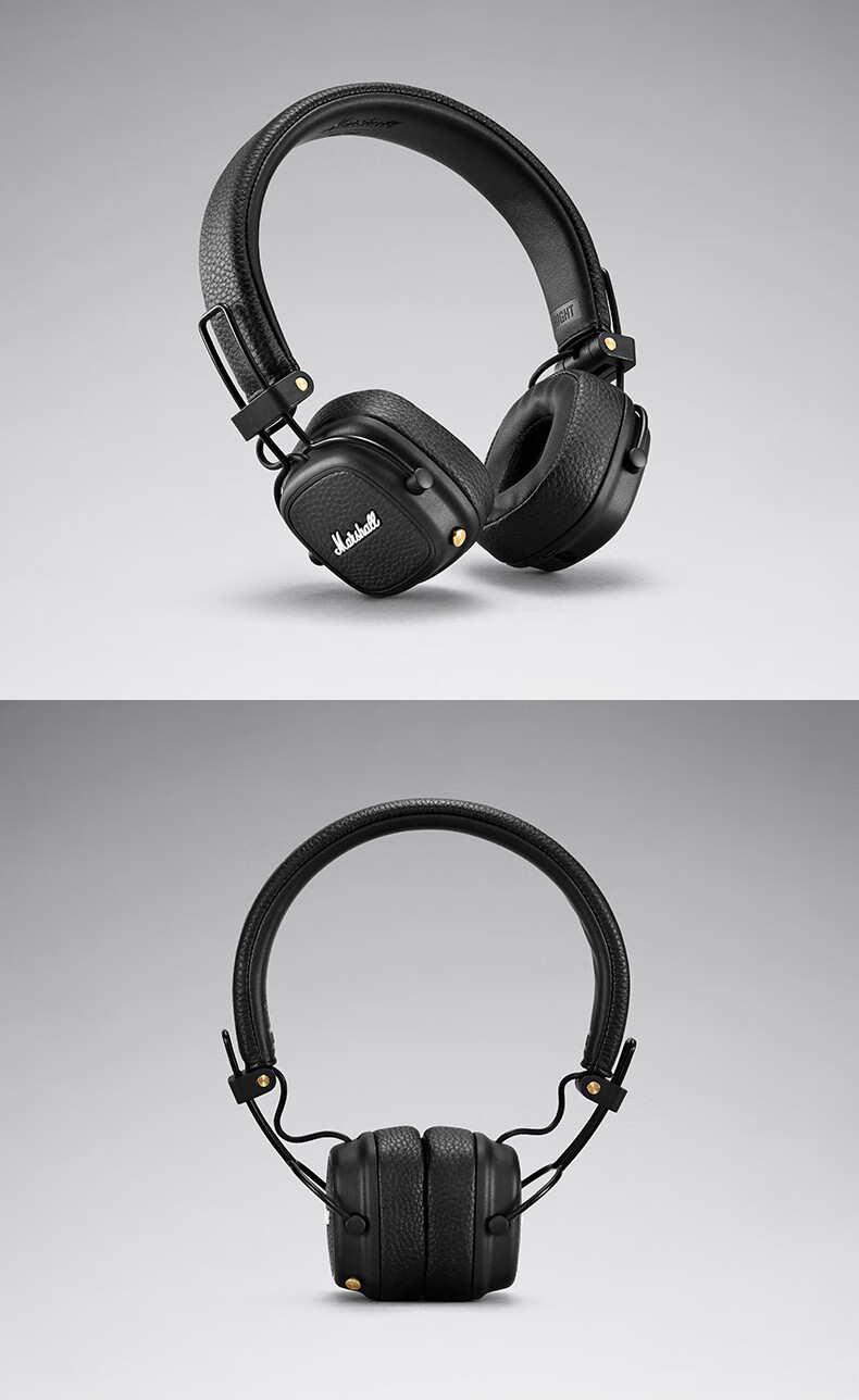 Marshall MILTON A.N.C. Over-Ear Active Noise Cancelling Bluetooth 6.0 Headphones Black 9