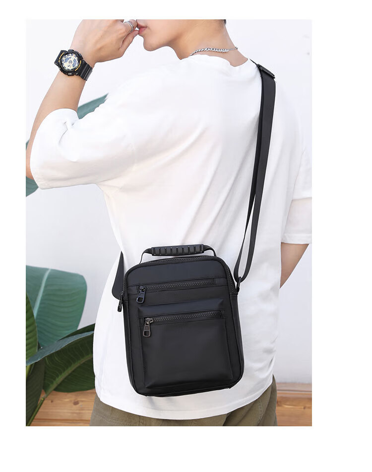 JEVI Casual Japanese Style Men's Shoulder Bag Trendy Crossbody Business Briefcase Valentine's Day Gift 14