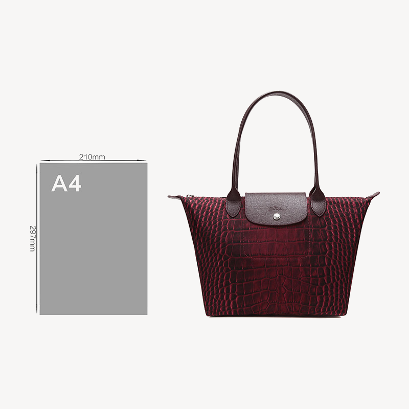 珑骧longchamp 女士le pliage collection系列织物长柄手提单肩包饺子