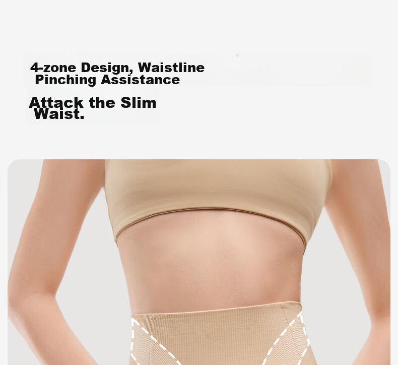 YOUKESHU Tummy Control And Butt-Lifting Underwear for Women, 7A Antibacterial Waist-Shaping Breathable Shapewear Panties, Slimming Belly, Seamless Safety Shorts 6