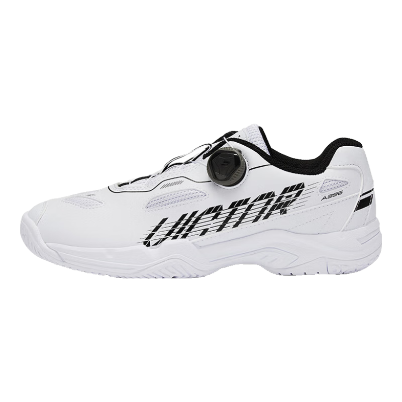 VICTOR Badminton Shoes A396 Men's Durable Breathable All-Round Sports Shoes White Size 42
