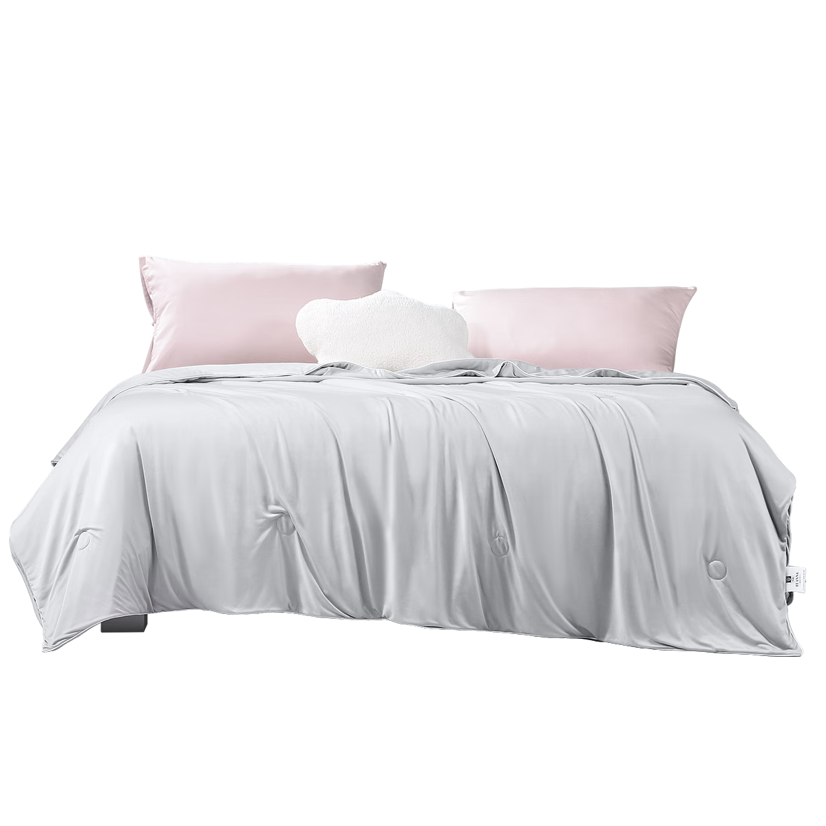 FUANNA Maternity And Baby Class A Cooling Quilt, Double Size, Machine Washable, Bare Sleeping, No Duvet Cover, Summer Cool Quilt, Summer Air Conditioning Quilt, 200×230cm