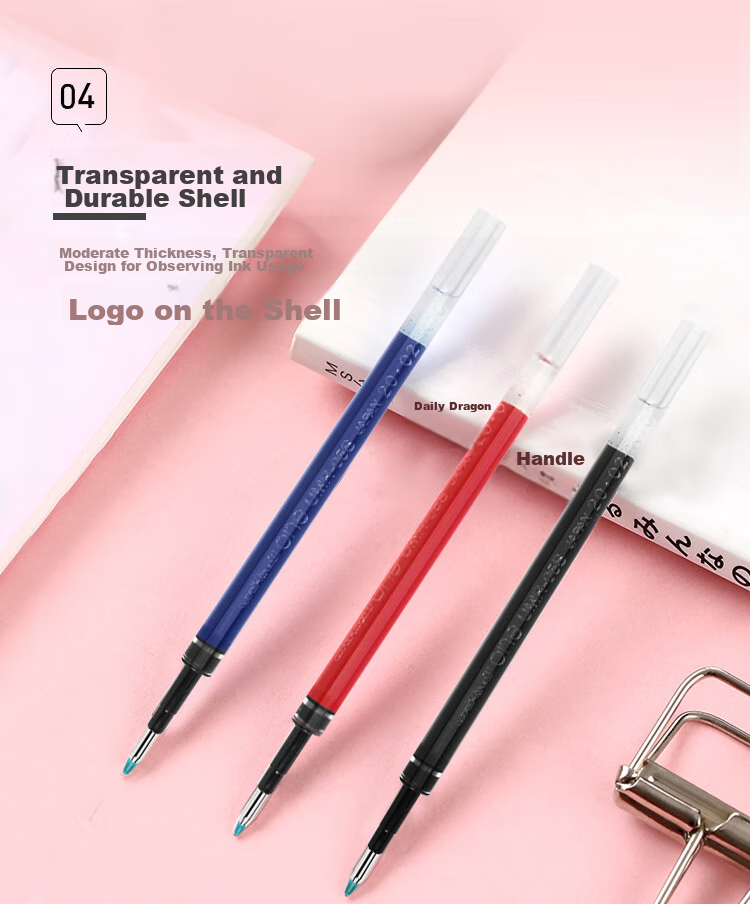 Uni Mitsubishi [Popular Product] UMR-05S Retractable Pen Refill, 0.5mm Gel Ink, Black Refill, Compatible with Xiaonongxin ONE UMN-S Series, Pack of 10 6