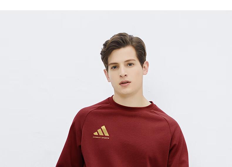 Adidas Men's Spring Outdoor Running Pullover Hoodie Windproof Warm Breathable Sportswear Gray/Khaki 2XL 9