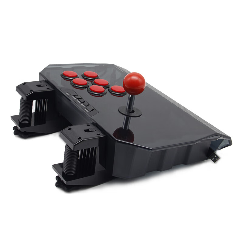 QANBA N1-BG Thunder 2 Large Round Arcade Joystick Game Controller Supports Android Phones PS3 Computers PC Street Fighter 6 Steam Fighting 97 Switch2 Wolfenstein: The New Colossus 3