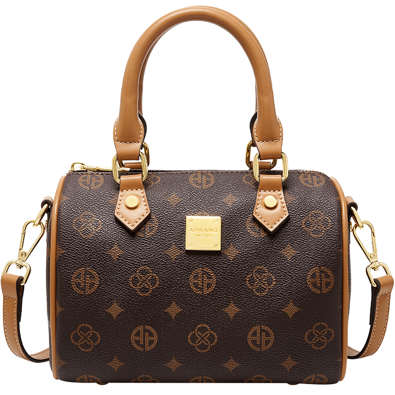 Aokang Women's Handbag, Trendy Boston Tote Bag, Light Luxury Crossbody Shoulder Bag, Birthday And 520 Gift for Girlfriend Or Wife