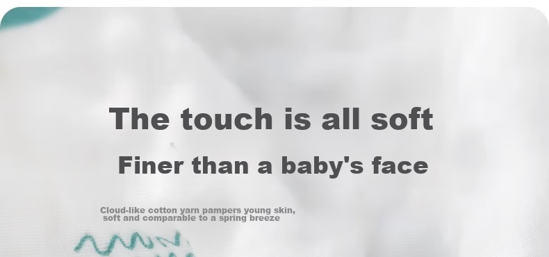 Beitaisi Baby Wipes, Gauze Small Square Towels for Newborns And Infants, Children's Face Towels, 4-Ply, 3-Pack, 30*30cm 8